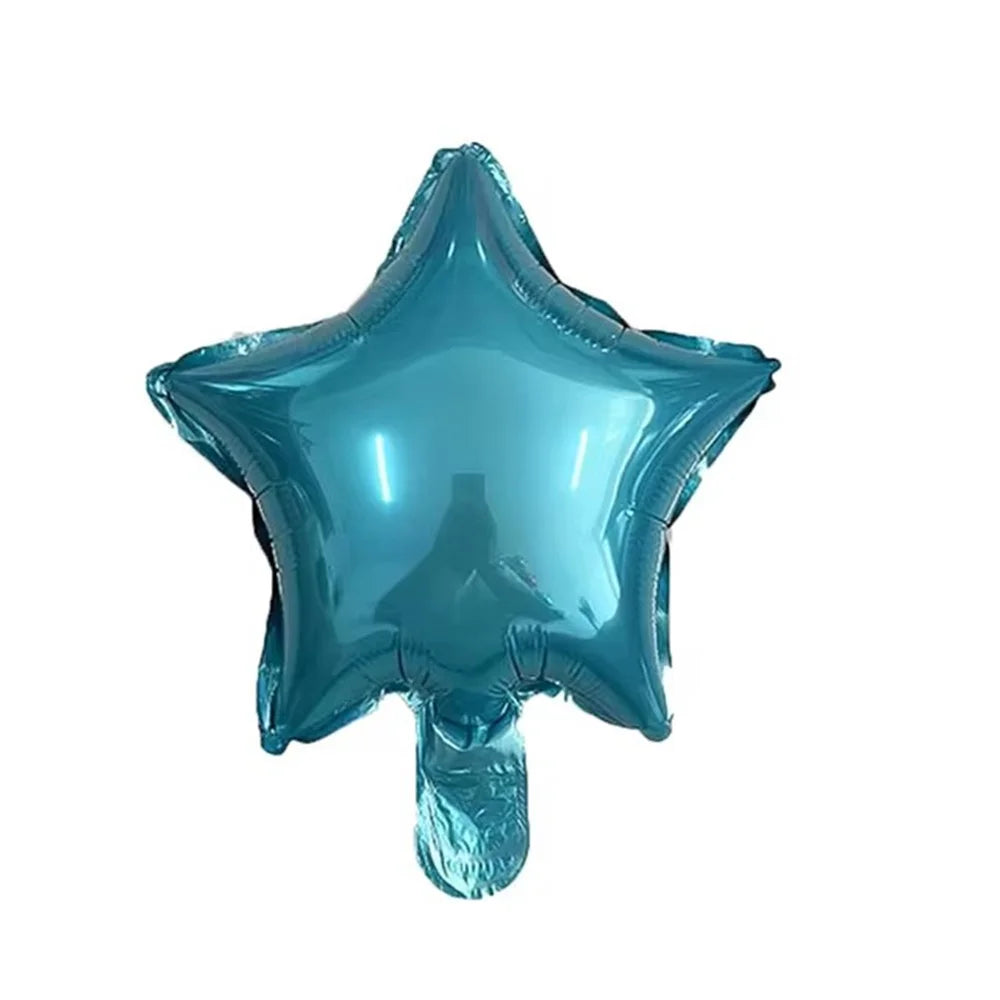 10pcs/Lot 10 Inch Five-pointed Star Foil Balloon Baby Shower Wedding Children's Birthday Party Decorations Kids Balloons Globos