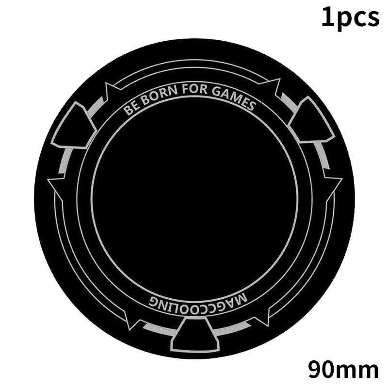 1PCS New 9cm Metal Plate Ring For Magsafe Magnetic Car IPad Holder Radiator Iron Sheet Sticker For IPad / Tablet PC