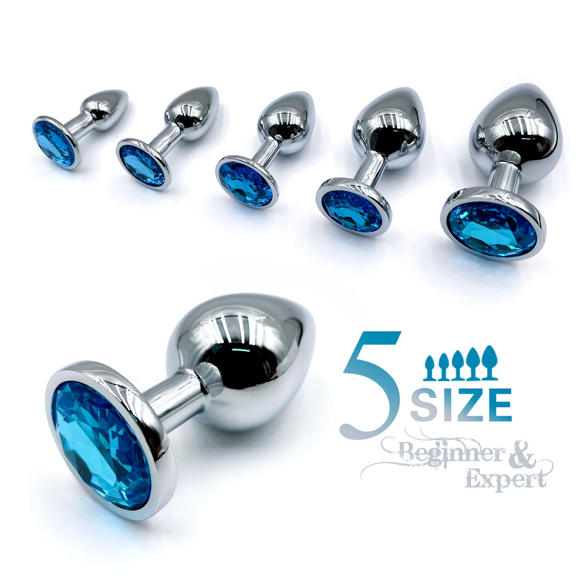 Metal Anal Plug Jewelry Base,Beginner To Expert 5 Size Butt Plug,Adult NairoMarket Metal Anal Plug Jewelry Base,Beginner To Expert 5 Size Butt Plug,Adult NairoMarket