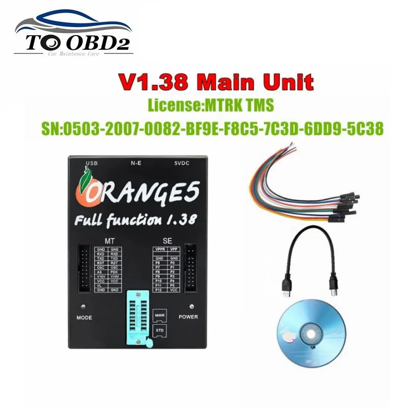 V1.42 V1.38 Full License Orange5 Lowest Price Programmer OEM orange5 With Full Adapter orange5 programmer High Quality Orange 5