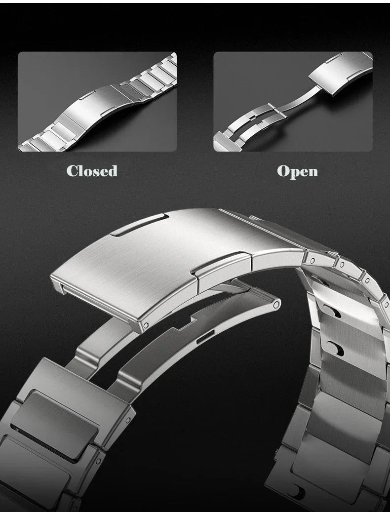 Original No Gaps Luxury Titanium Strap for Huawei Watch GT 5 Pro Metal Bracelet for Huawei Watch GT5 Pro Specialized Watch Strap