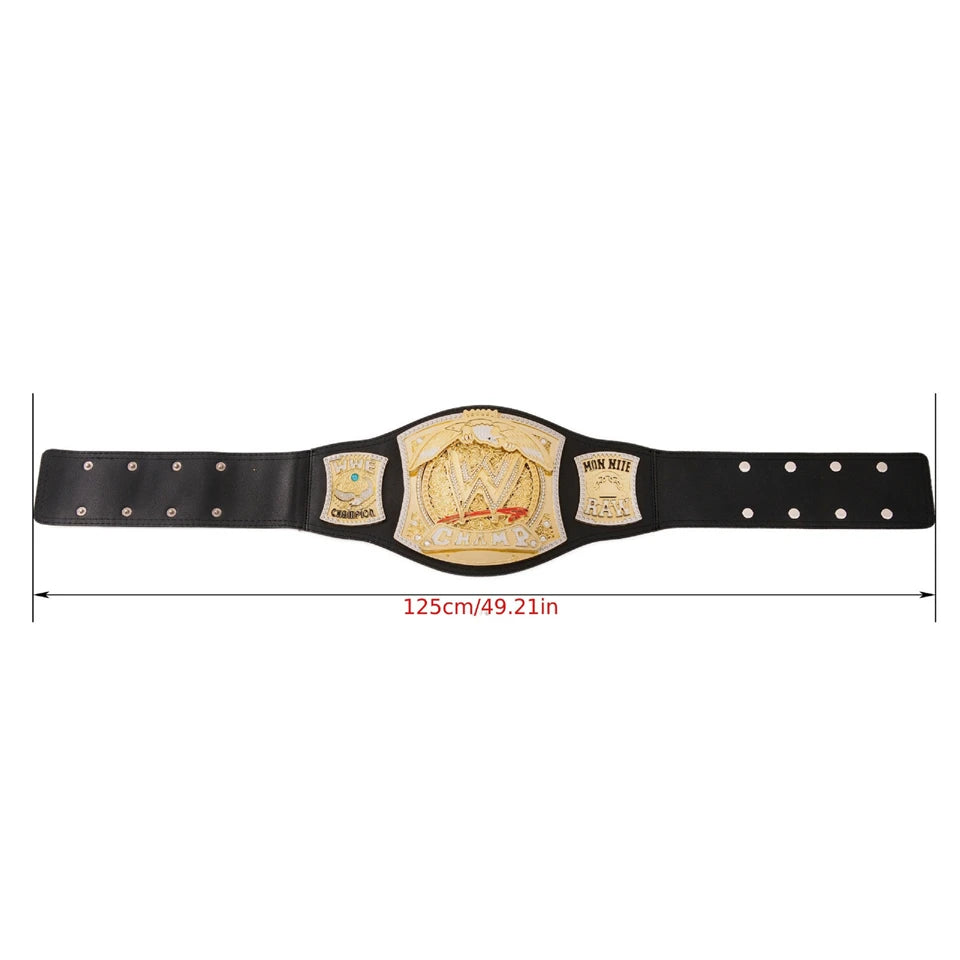Wwe Boxing Champion Gold Championship Belt Characters Occupation Wrestling Gladiators Belt Cosplay Toys April Fools' Day Gift