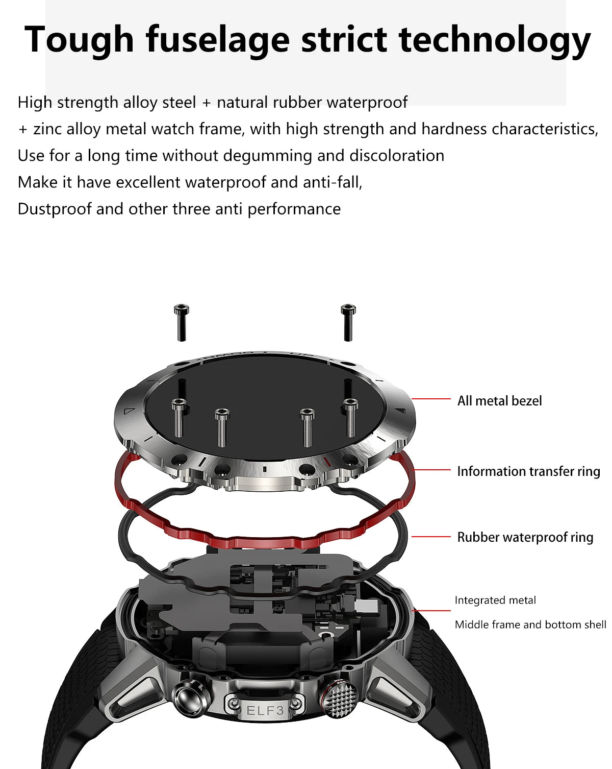 LEMFO Y7 Smart Watch Men 2024 IP68 Waterproof 100+ Sports Modes Bluetooth Call 360*360 Resolution HD Screen  Smartwatch for men