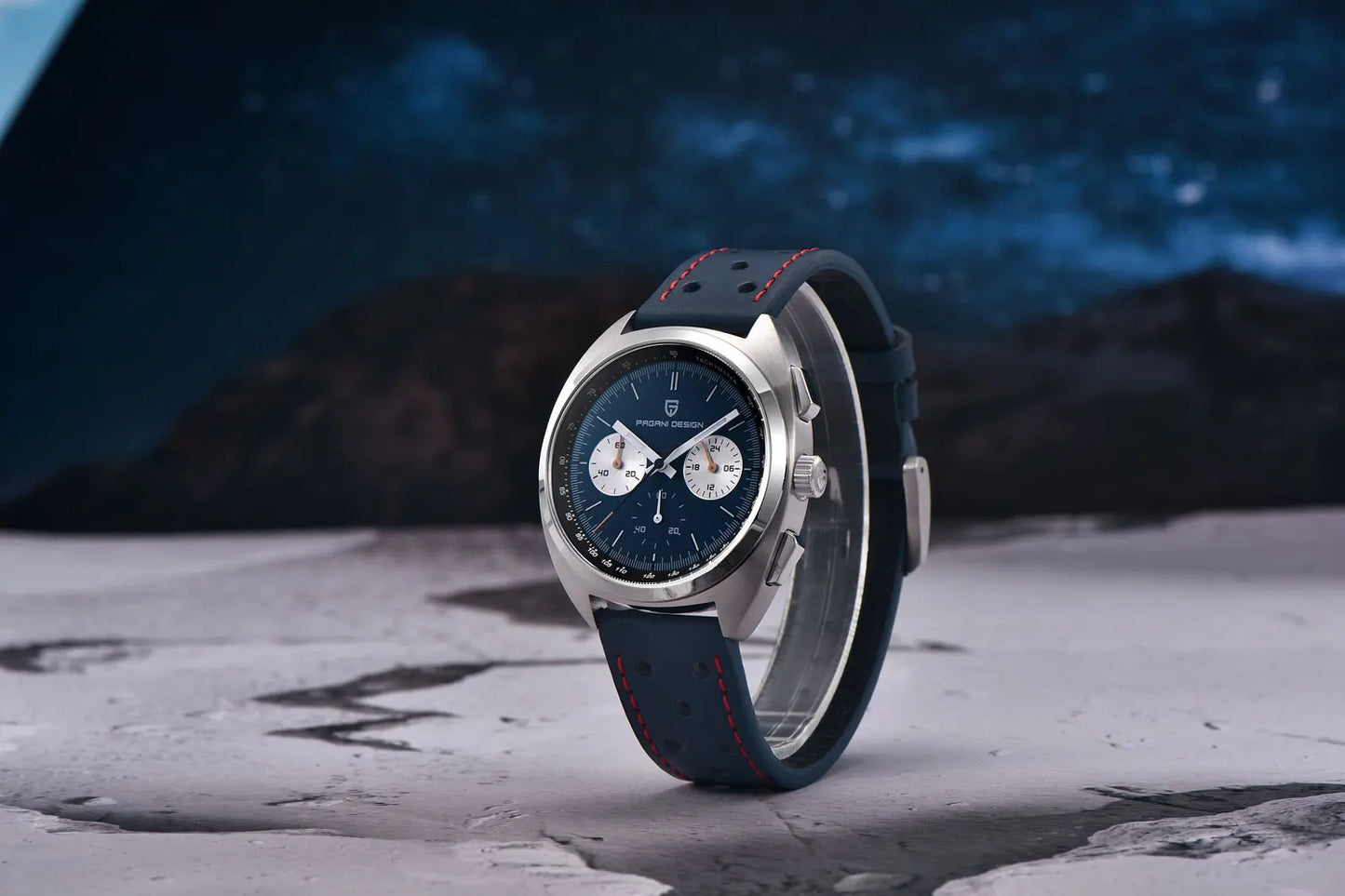 PAGANI DESIGN 2024 NEW Turtle Back Chronograph 1782 Watch for Man Fashion Men's Quartz Watch Luminous relogios masculino