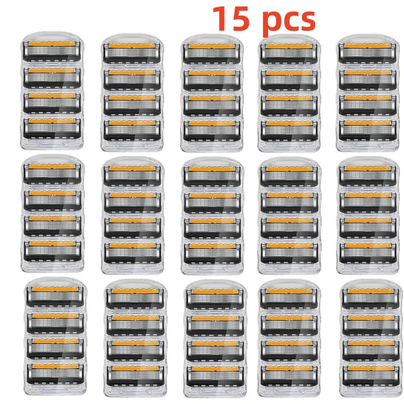 CC002-Razor cycle replaces shaver 5-layer shaving head replaces professional razor blades