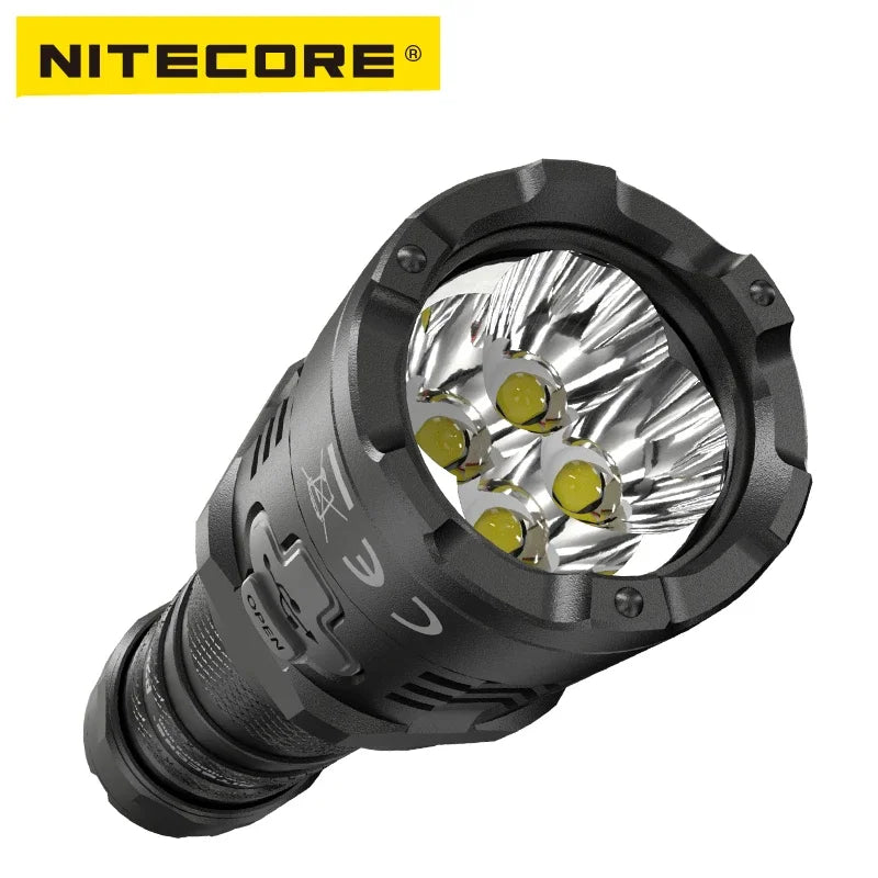 NITECORE P20ix Powerful Tactical LED Flashlight 4000Lumens Rechargeable Torch Light with 21700 Battery for Self-defense Camping