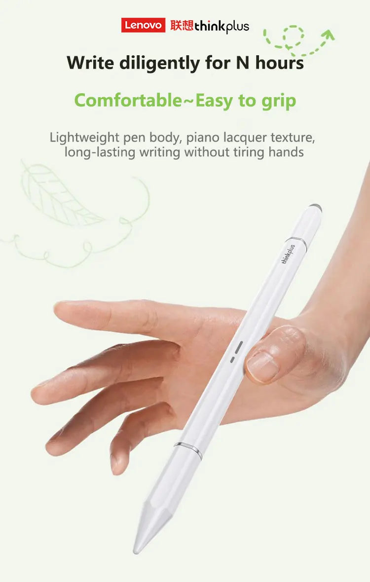 Lenovo universal three pen tips stylus For Android IOS Capacitive Screen For iPad Apple Pencil Huawei Xiaomi Samsung Tablet Pen