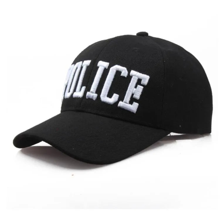 NEW POLICE Letter Men Baseball Cap snapback women fashioon Tactical Hat cap Golf Sport Outdoor Travel Trucker Sun Hats C1170