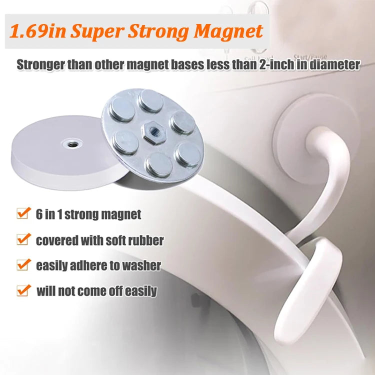 Silicone Washer Door Prop Magnetic Washing Machine Door Holder Keep Washer Door Open Drying Machine For Home