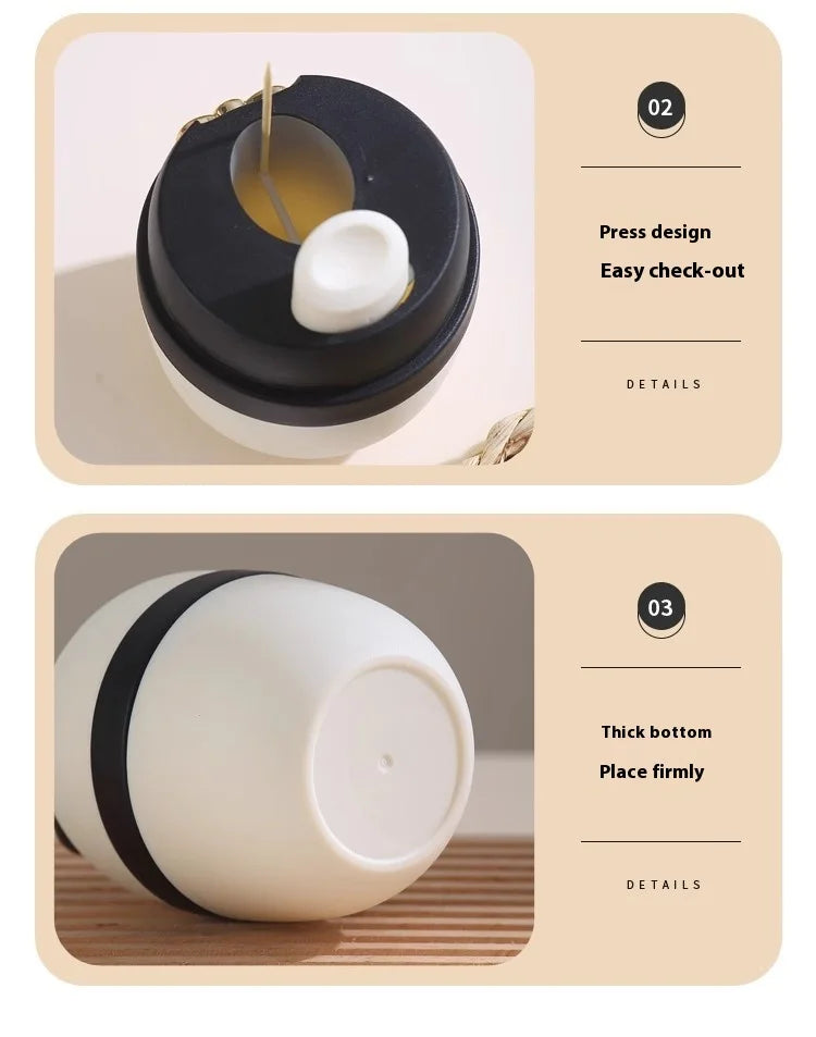 1pc Toothpick Box Household Panda Creative Toothpick Canister Toothpick Jar Toothpick Bucket Floss Box Cotton Swab Storage Box