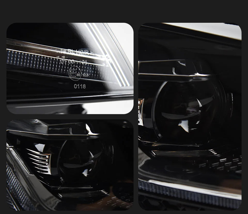 Auto Parts For VW Golf 7 MK7 GTI Headlights 2013-2017 Upgrade golf 7.5 styling LED DRL Dual Projector Car Accesorios Modified