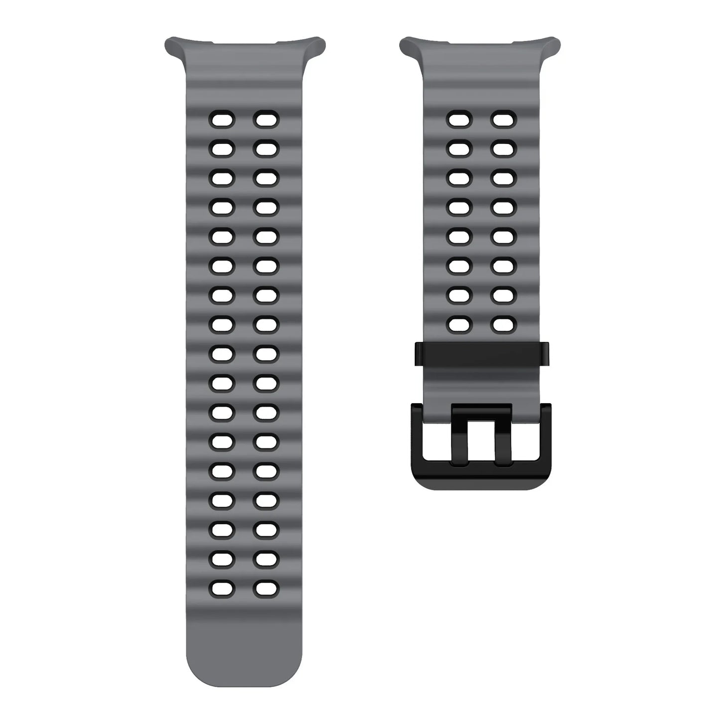 Ocean Strap for Samsung Galaxy Watch Ultra 2025 Sports Silicone Band for Galaxy Watch 8-7 Ultra 47mm Official Original Wristband