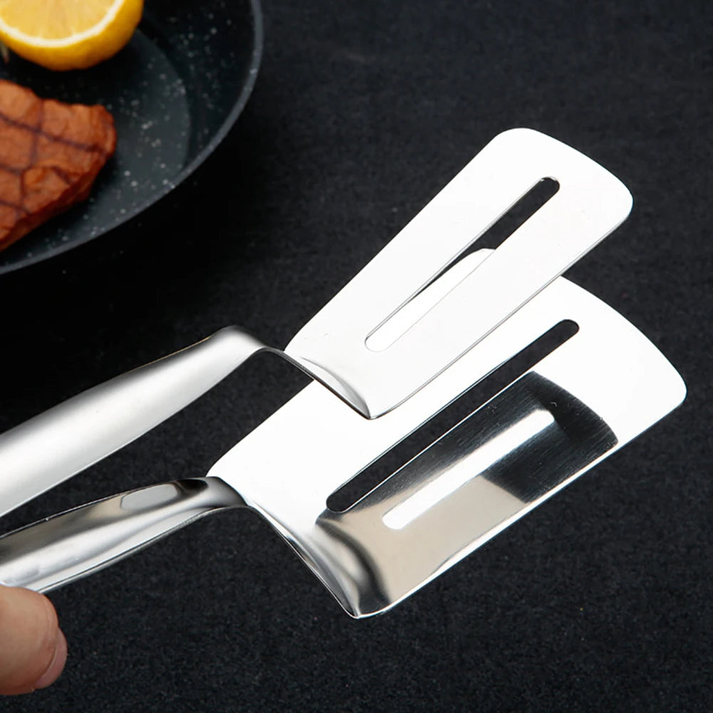 304/201 Stainless Steel Kitchen Barbecue Multifunctional Tweezers,food Tweezers,utensils,bar Picnic Barbecue Cooking Tool Holder