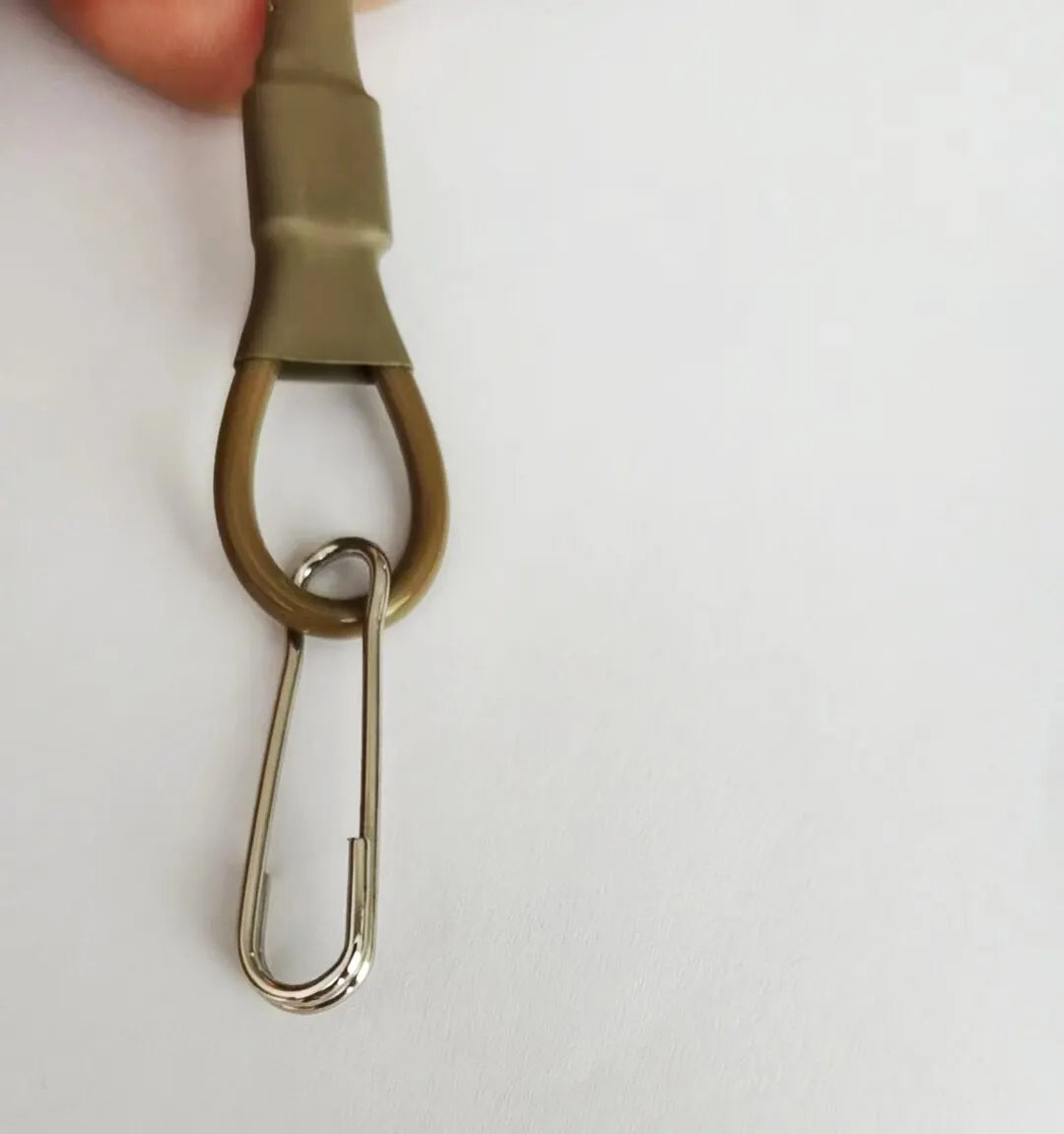 Elastic Lanyard Rope Tactical Anti-lost Military Spring Safety Strap Gun Rope For Key Ring Chain Flashlight Hunting Accessories