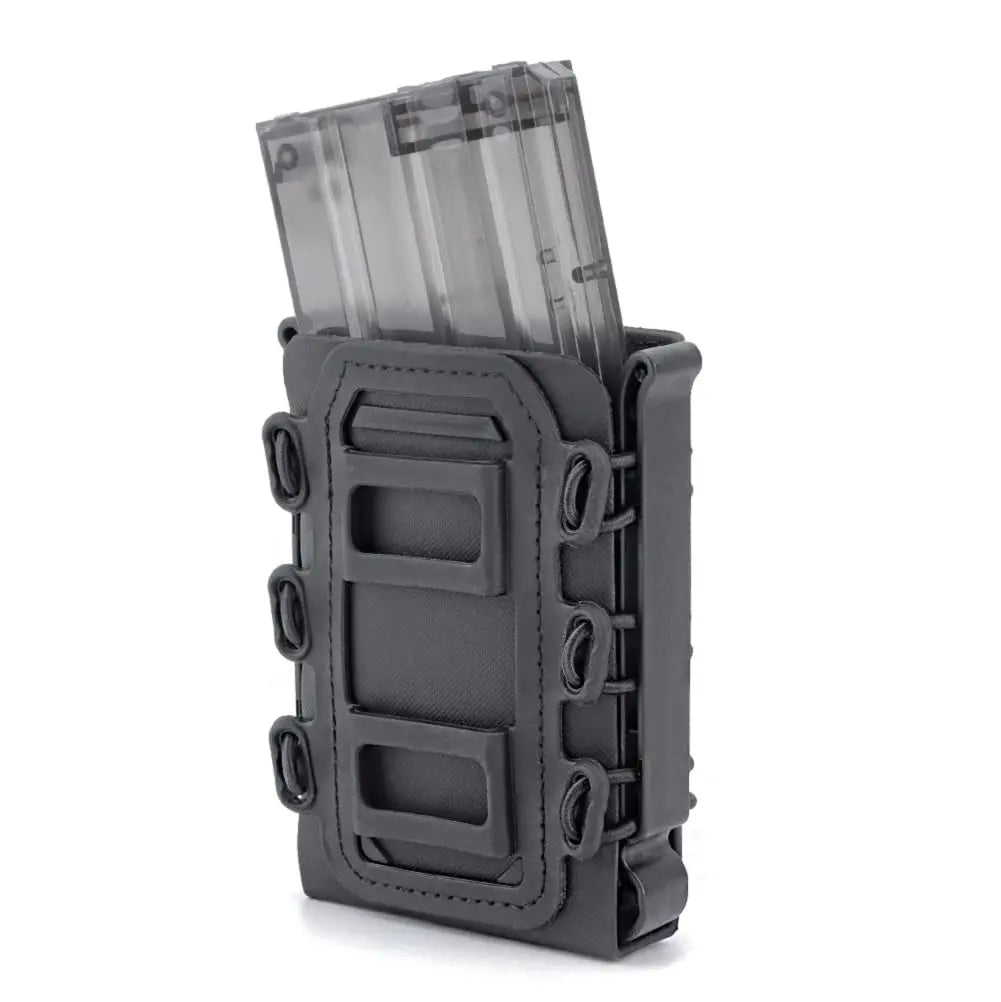 3Pcs Tactical Fast Mag TPR Flexible Molle Magazine Pouch Carrier for Ar15 M4 5.56/7.62 Mag Pouch Rifle Pistol Magazine Holder