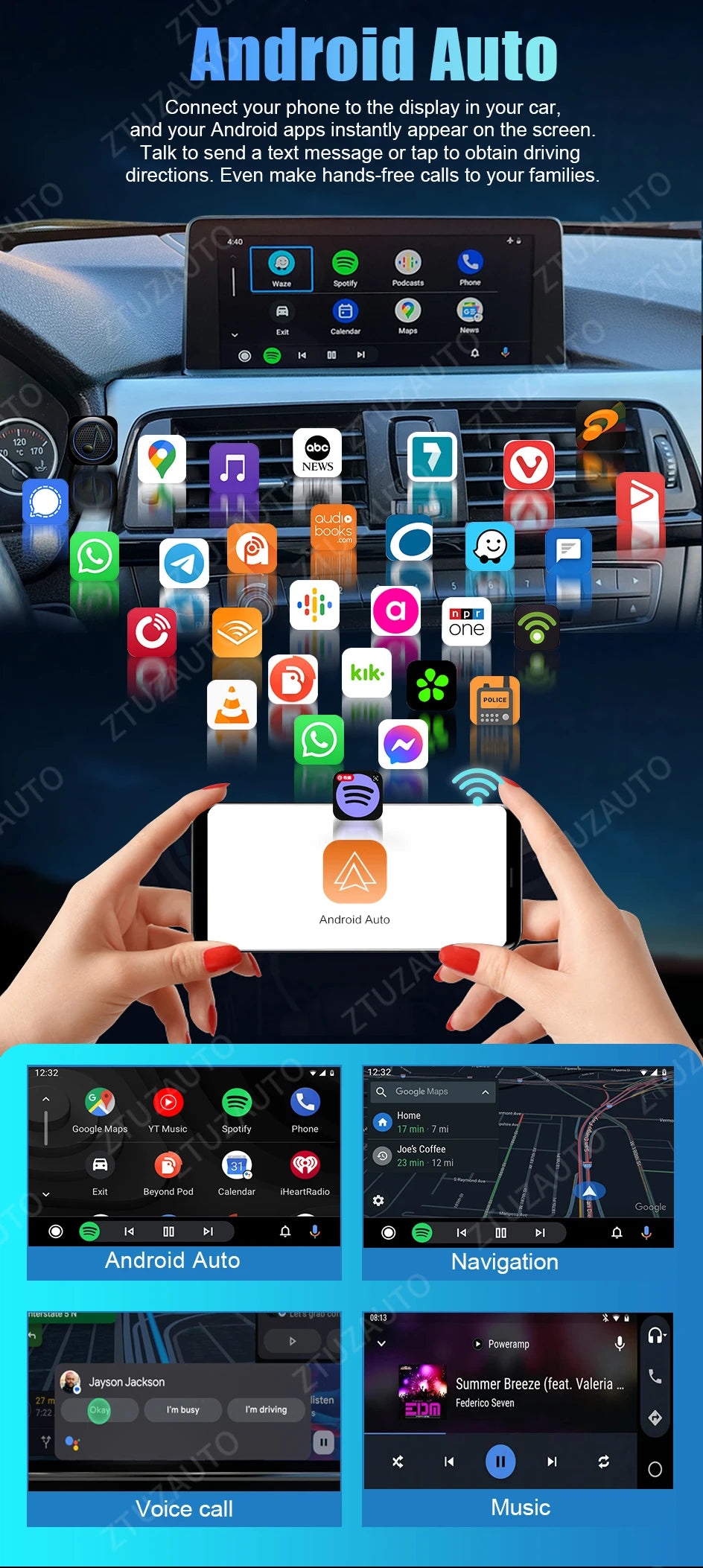 Wireless CarPlay For BMW 1 2 3 4 5 7 Series E70 F10 X1 X3 F25 F26 F48 MINI X4 X5 X6 F56 F15 Android Auto AirPlay Mirror Link