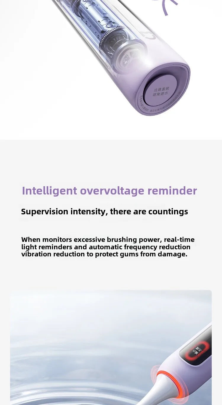 New Xiaomi Mijia Sonic Sweep Vibration Electric Toothbrush Pro Intelligent Tooth Surface Recognition Digital Display Reminder