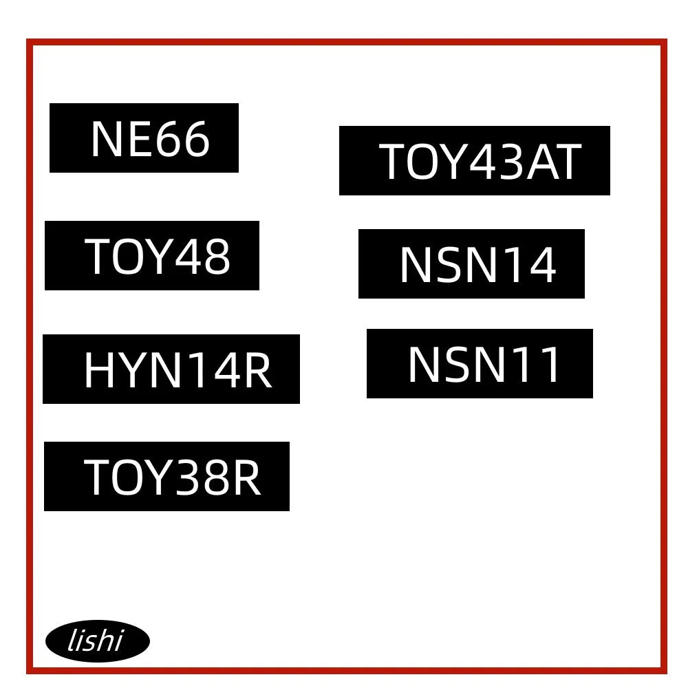 Lishi 2 In 1 2in1 NE66 TOY48 HYN14R TOY38R NSN11 NSN14 TOY43AT