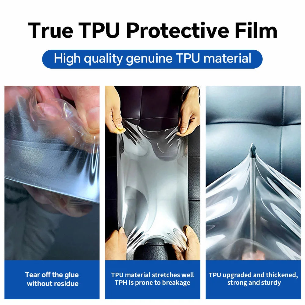 PFCC for Hyundai Ioniq 6 2023 2024 Car Body Precut Sticker Paint Protection Film Anti-Scratch TPU Clear Bra PPF Decal 8.5mil