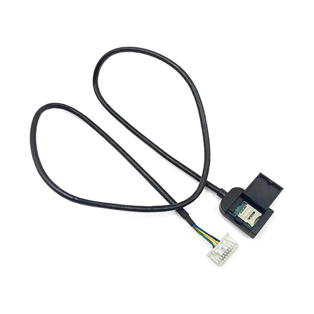 For Android Radio Multimedia Gps 4G Cable Connector Car Accsesory Sim Card Slot Adapter Telephone Cable Large Screen Wires Part