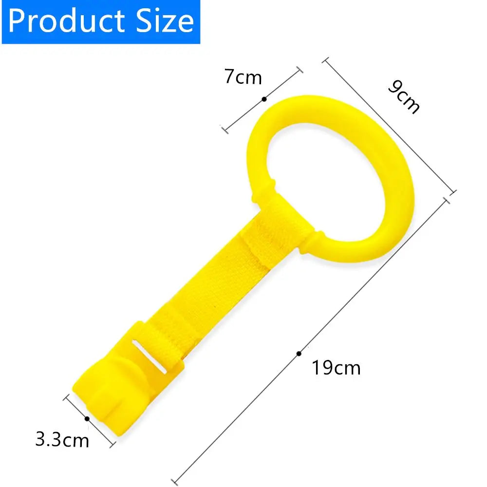 1/4PCS Pull Ring For Playpen Baby Crib Hooks General Use Hooks Baby Toys Pendants Bed Rings Hooks Hanging Ring Help Baby Stand
