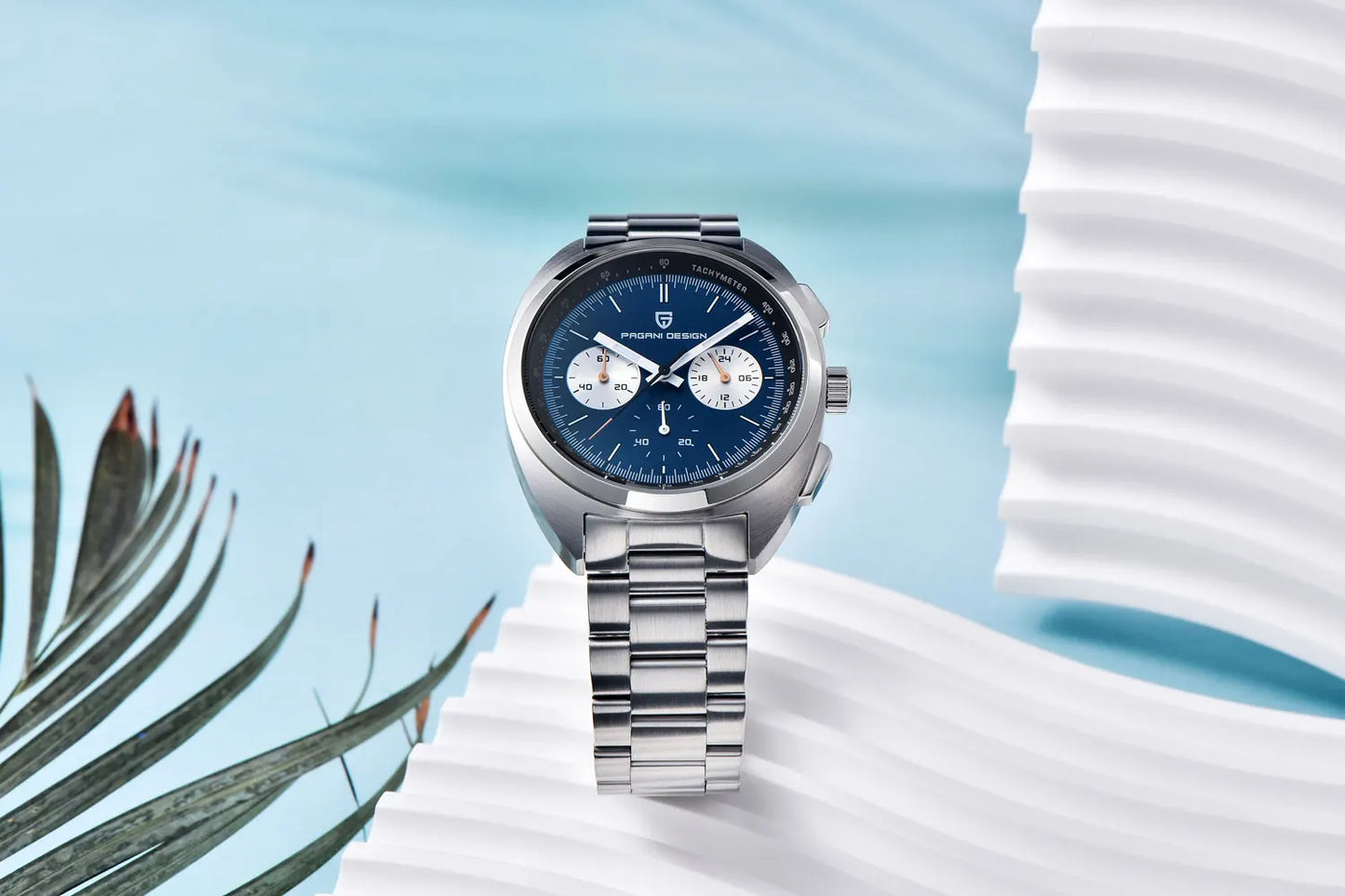 PAGANI DESIGN 2024 NEW Turtle Back Chronograph 1782 Watch for Man Fashion Men's Quartz Watch Luminous relogios masculino