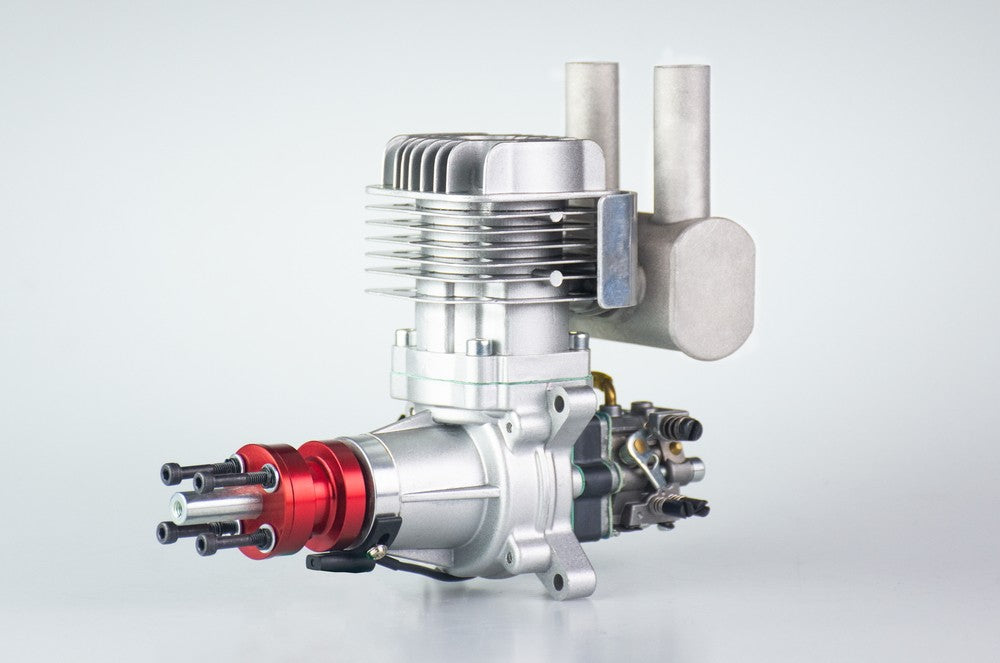 NEW V2 VVRC RCGF 35cc Petrol/Gasoline Engine with Rear Exhaust pipe for RC Model Airplane