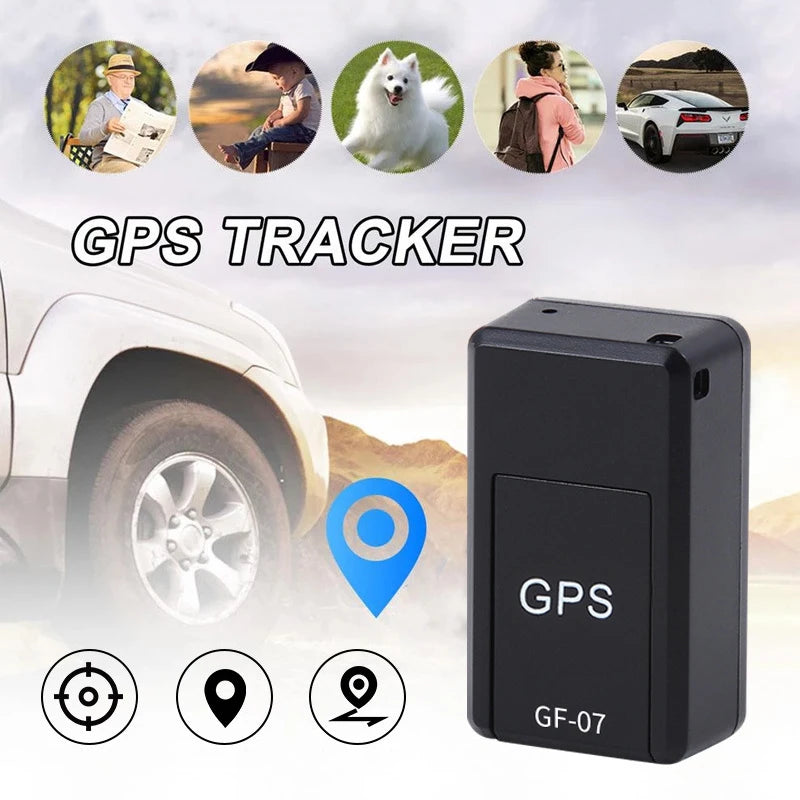 Mini GF 07 GPS Car Tracker Real Time Tracking Anti Theft Lost Locator Strong Magnetic Mount SIM Message Positioner