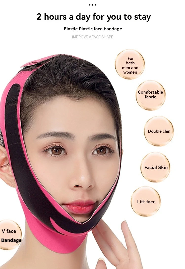 Lift V Face Bandage Tighten Double Chin Face Beauty Face Massager Slimming Face Device Elasticity Face Sculpting Bandage