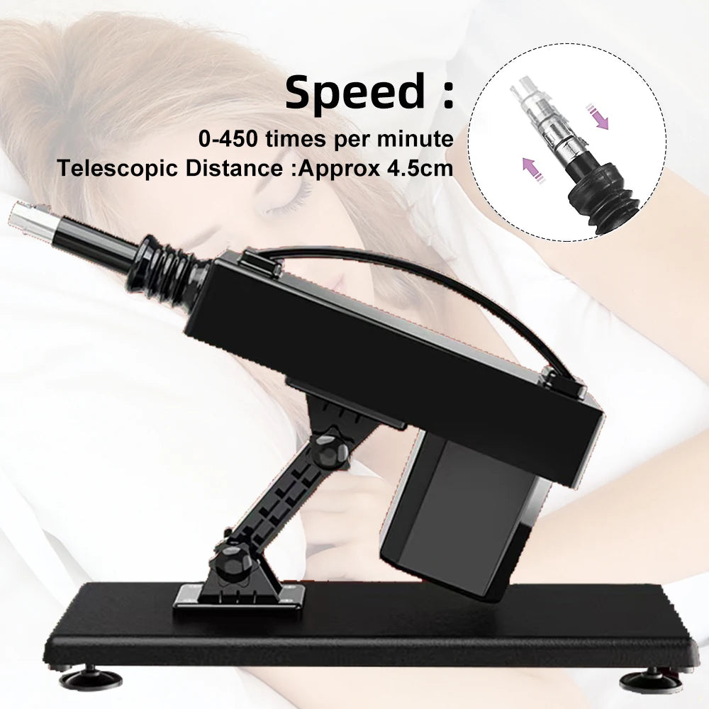Sex Love Machine Adult Toy Automatic Thrusting Device for Men and Women Masturbation Adjustable Vaginal Anal Massage Pumping Gun