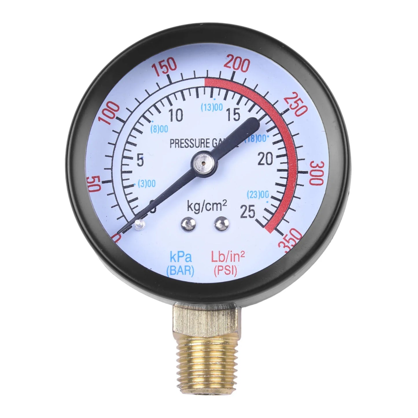 Vacuum Manometer Mini Dial Gauge Y60 0-1.6Mpa 0-230PSI Pool Filter Water Pressure Gauge Meter For Air Compressor Display Gauge