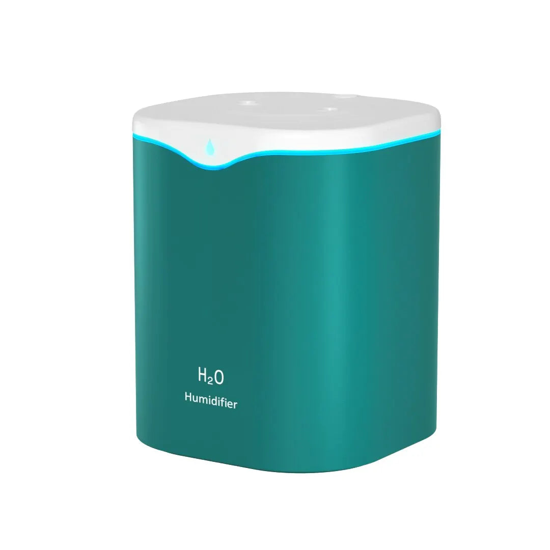 New USB Double Spray Humidifier Home USB Desktop Small Humidifier 2L Capacity Portable Clean Air Humidifier