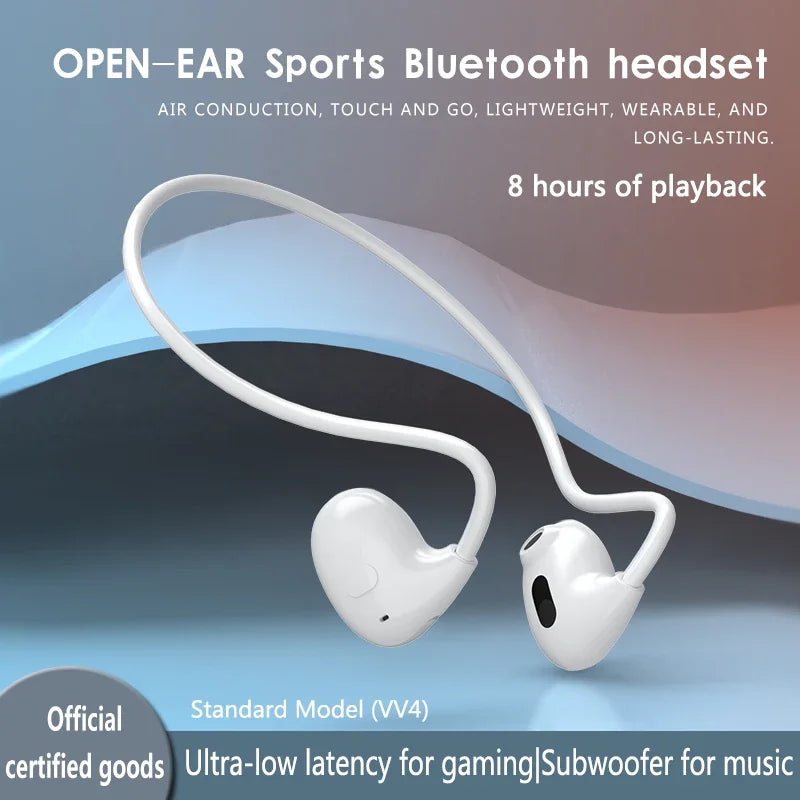Xiaomi Wireless Bluetooth 5.3 Headphones Waterproof Headset Stereo Over-Ear Sports Earphones Earbuds with Mic Bone Conduction