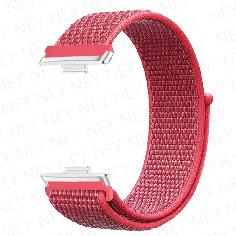Nylon loop band For huawei watch fit 3 strap smart wristband breathable Sport Watchbands bracelet correa huawei fit3 Accessories