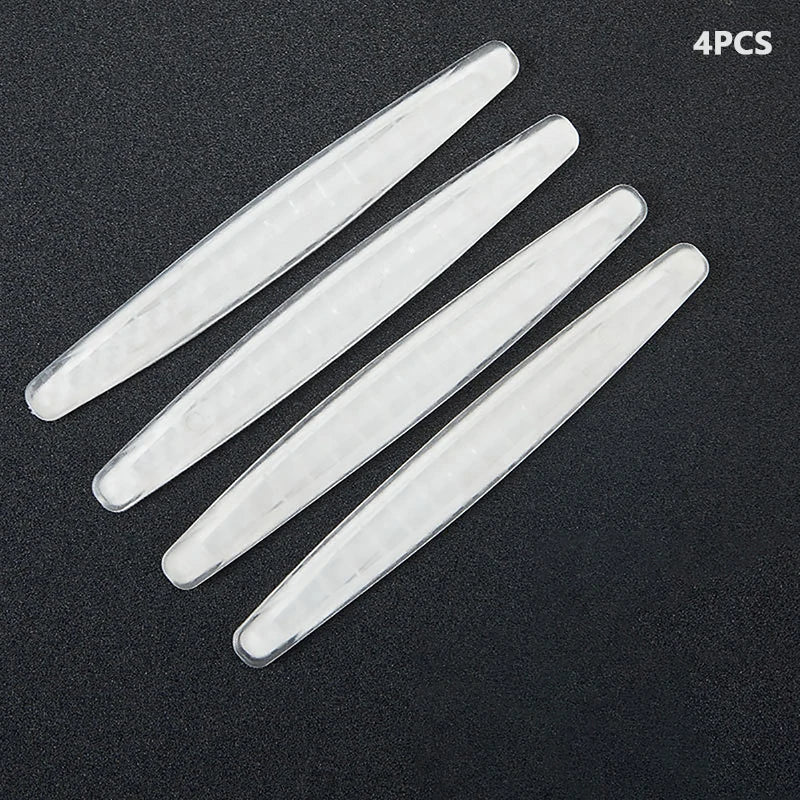 4 Piece Universal Front Rear Bumper Corner Protector Guard Car Anti-collision Protection Decoration Strip Car Accessories New