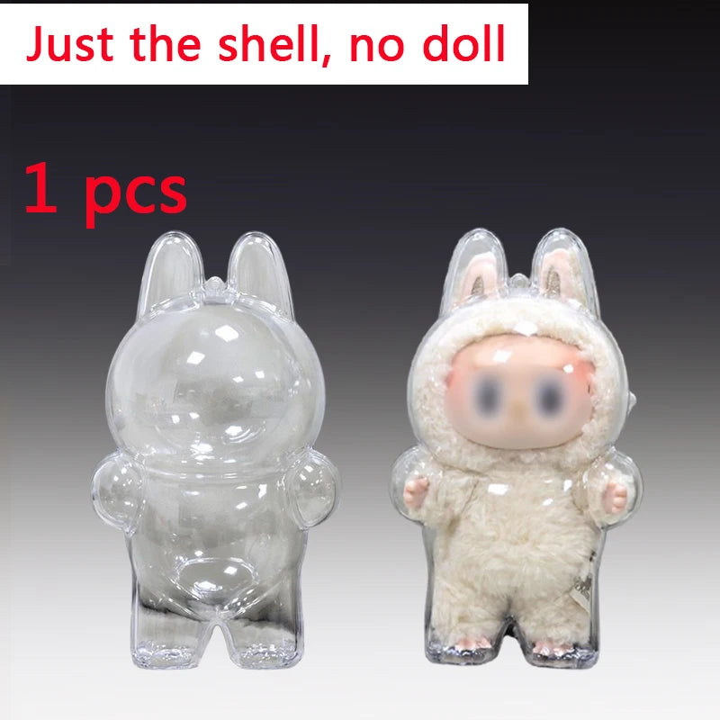 Transparent Protective Case Doll Case Doll Clothes Acrylic Protective Case Portable Doll Storage Box Chunky Doll Storage Bag