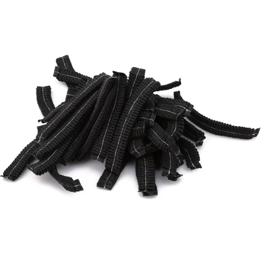 100pcs/Pack Disposable Hair Head Covers Net Bouffant Dustproof Anti Dust Caps Breathable Shower Bathing Hats Kitchen Wholesale