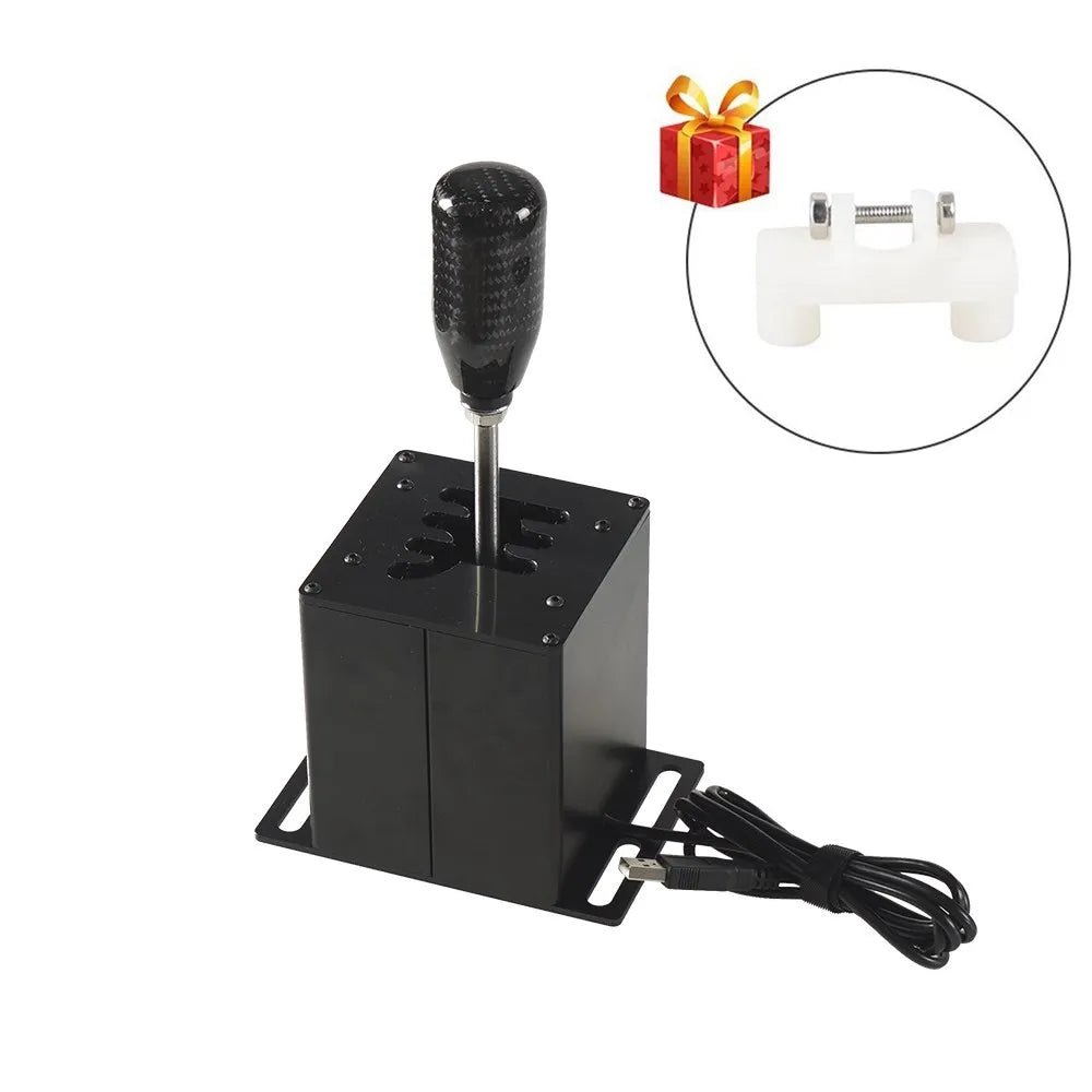 PC USB H Gear Shifter For Logitech G29/G25/G27/G920 For Thrustmaster T300RS/GT For ETS2 Simracing Racing Game Shifter HB-1014