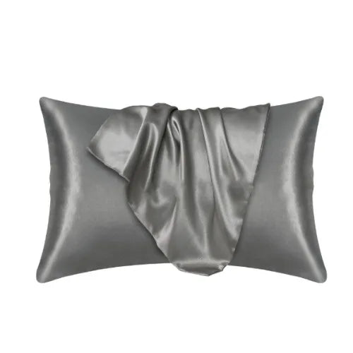 "Luxury Satin Pillowcase Set - Silk Feel for Hair & Skin Care | Anti-Frizz Bedding - Elegant Home Decor Cushion Covers"