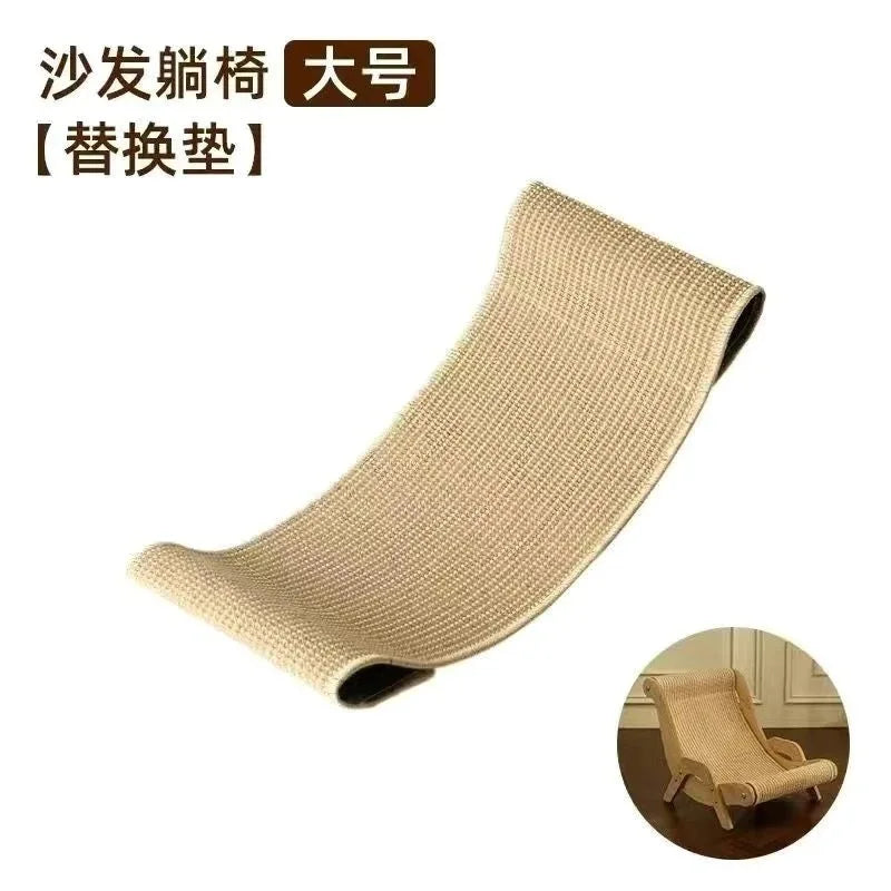 Durable Sisal Cat Scratching Board Dinosaur Shape Solid Wooden Sofa Pet Furniture Anti Scratch Toy for Kittens