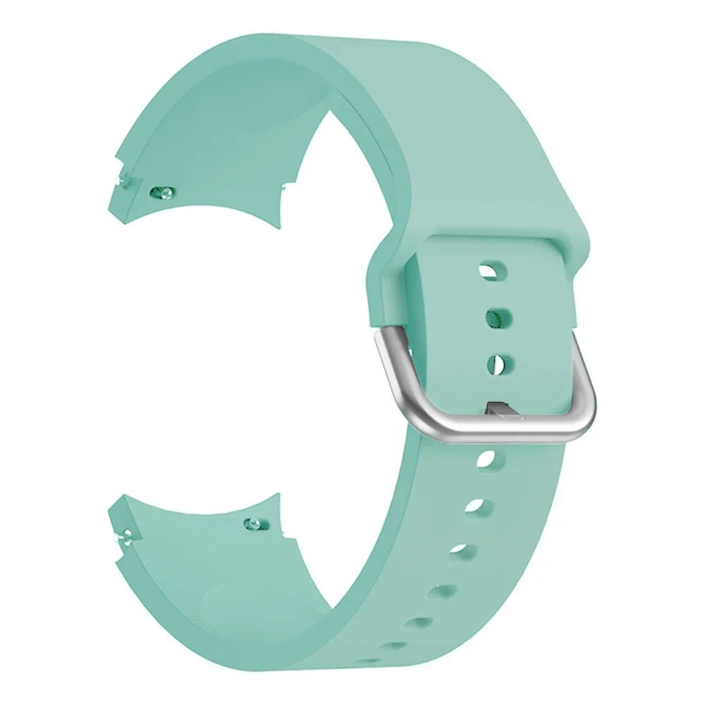Original Silicone Band for Samsung Galaxy Watch 7 6 5 4 40mm/44mm 5Pro No Gap Bracelet Galaxy Watch 6/4 Classic 46mm 47mm Strap