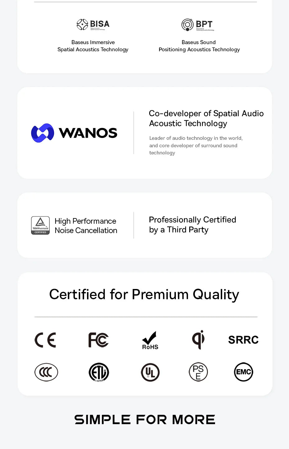 Baseus EP10 Pro ANC Earphones Wireless Bluetooth 6.0 50dB Realtime Adaptive ANC Headphones 6 Mic in-Ear Earbuds Hi-Res LDAC IP55