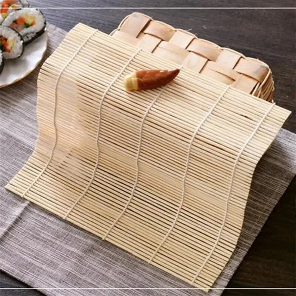 Bamboo Sushi Maker Rolling Mat Sushi Tools Rice Rollers Kitchen Gadget Hand Maker Food Rice Roll Mold Cooking Accessories