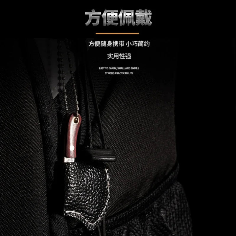 EDC Mini Axe Knife Cutting Tool Gift Keychain Pendant Portable Kitchen Knife Demolition Express Pocket Gift Collection Pendant