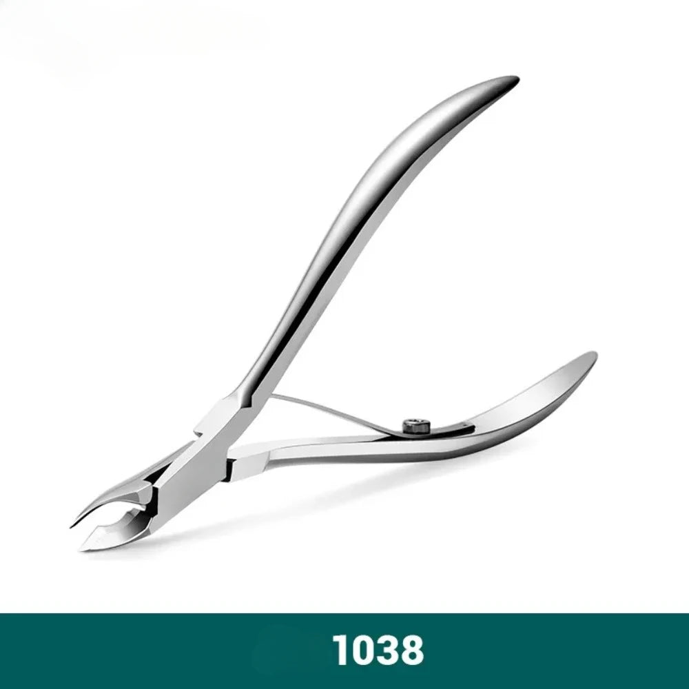 Nail Cuticle Nipper Manicure Scissors Stainless Steel Dead Skin Remover Pusher Tool Trimmer