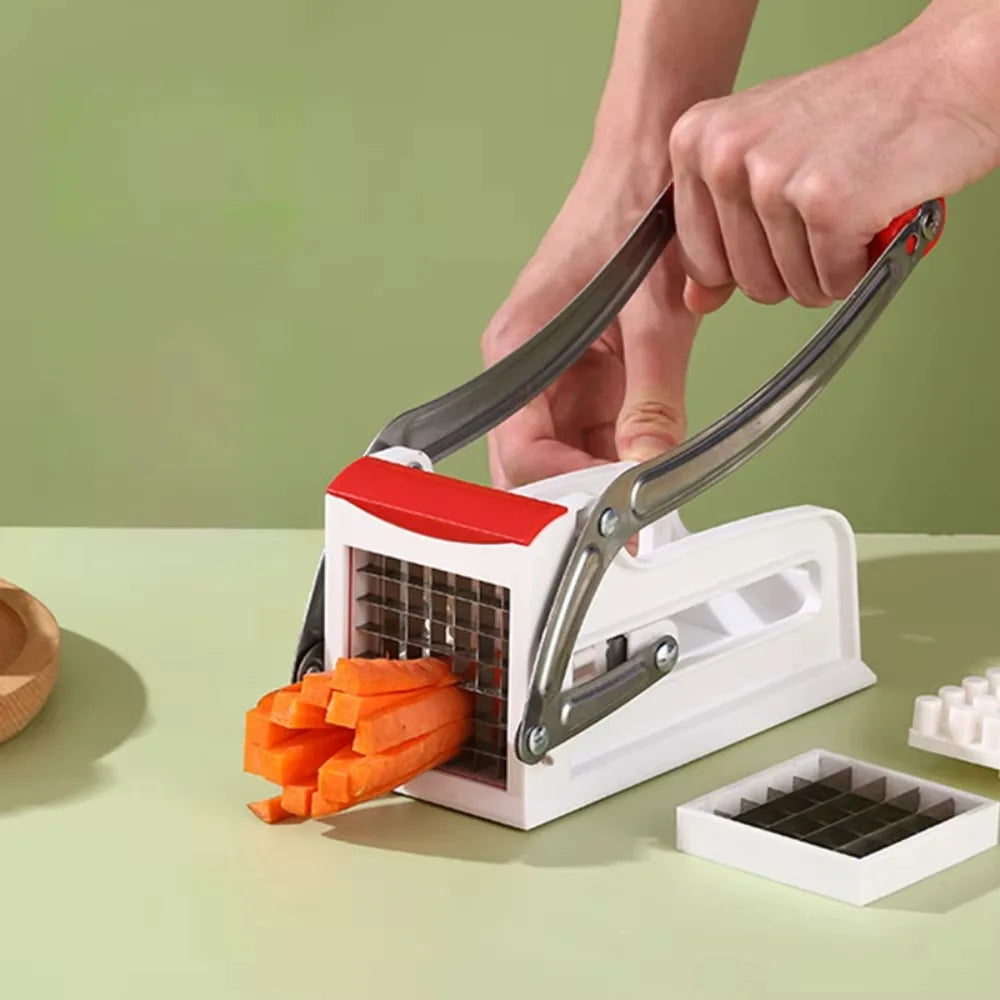 Potato Slicer Machine Home Press Type Slitter Small-scale Portable Kitchen Tool Hand Movement Carrot Slicing Gadget Simple Tool
