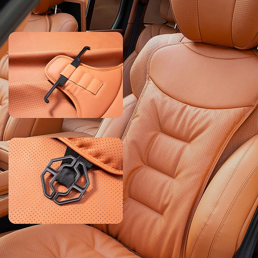 Leather Car Seat Cover For Lexus IS220D NX300H RX350 ES300H GX460 IS200 UX 250H RX 450H Breathable and Non-slip Car Seat Cushion