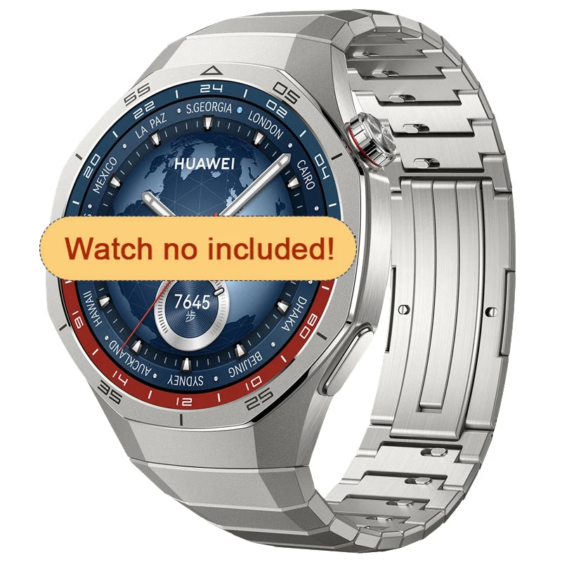 Original No Gaps Luxury Titanium Strap for Huawei Watch GT 5 Pro Metal Bracelet for Huawei Watch GT5 Pro Specialized Watch Strap