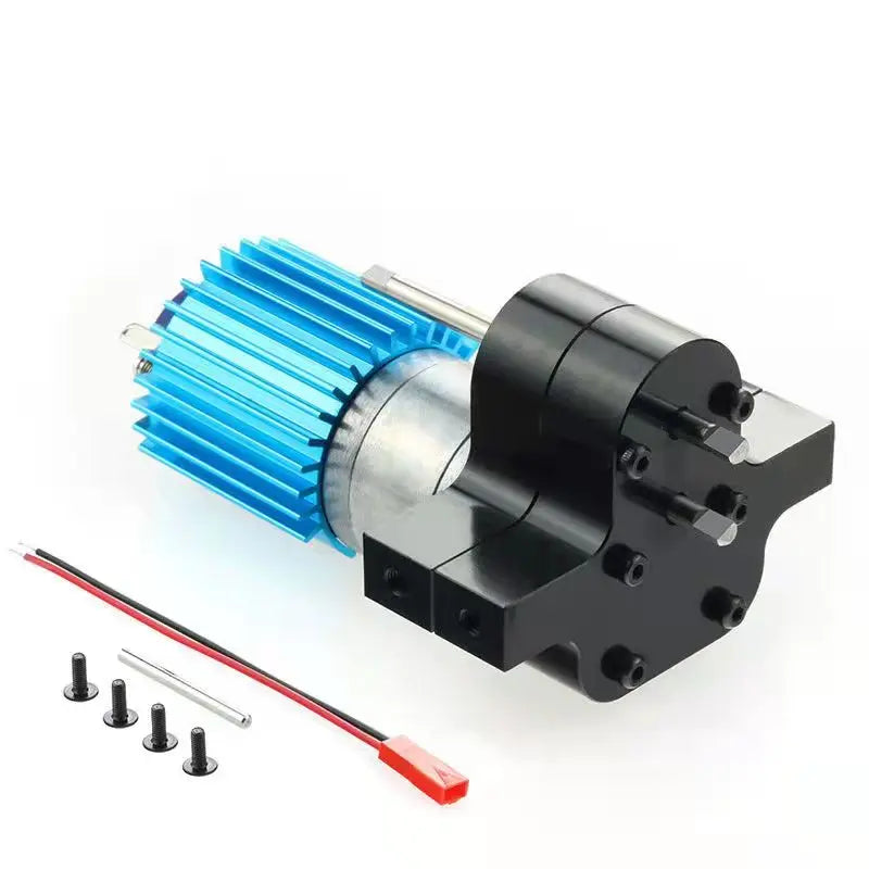 Metal Transfer GearBox with 370 Brush Motor for WPL B14 B16 B24 B36 C14 C24 JJRC Q60 MN D90 MN99S MN91 Speed Change Upgraded