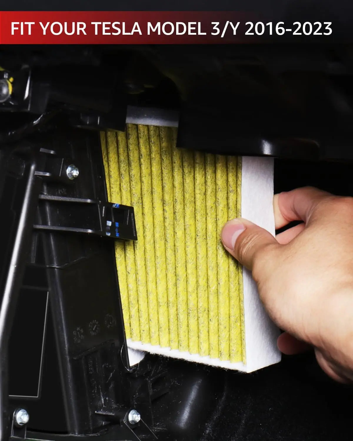 for Tesla Model 3 Y Air Cabin Filter Conditioner with Activated Carbon Replacement Cabin Air Conditioning Car Accessories ModelY